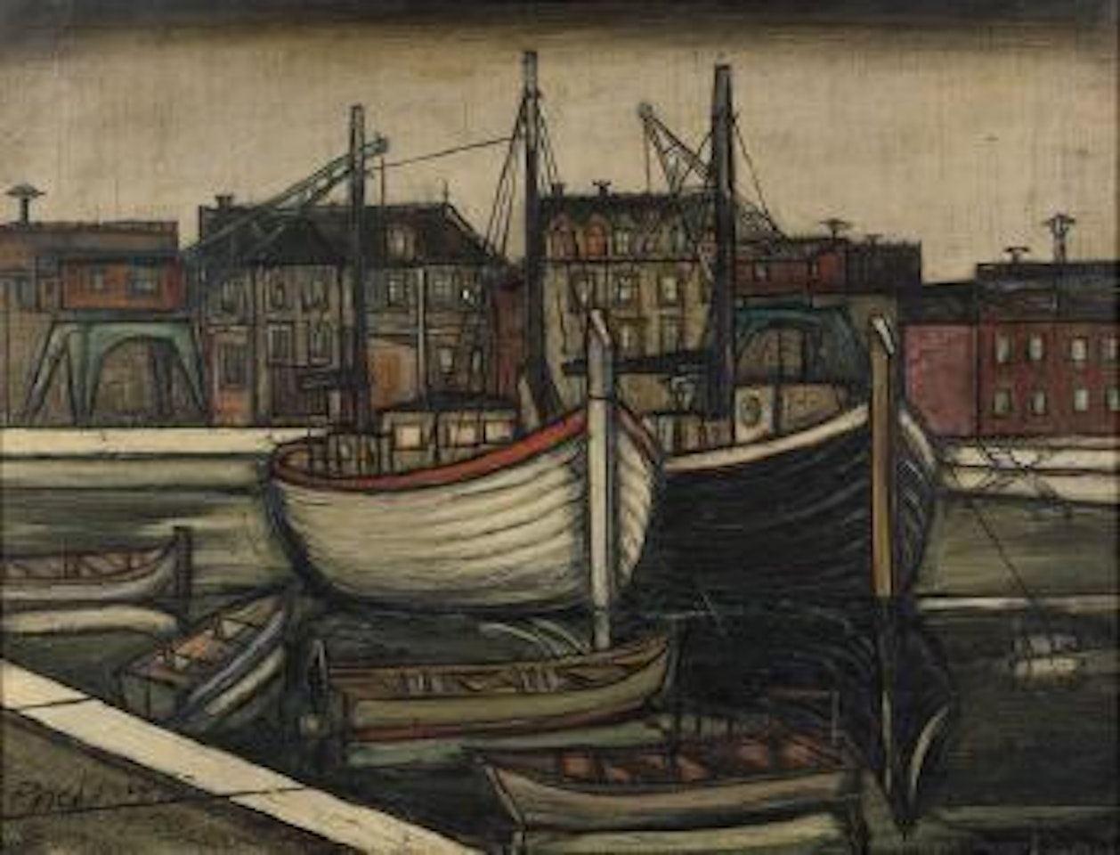 Port de peche by Franz Priking