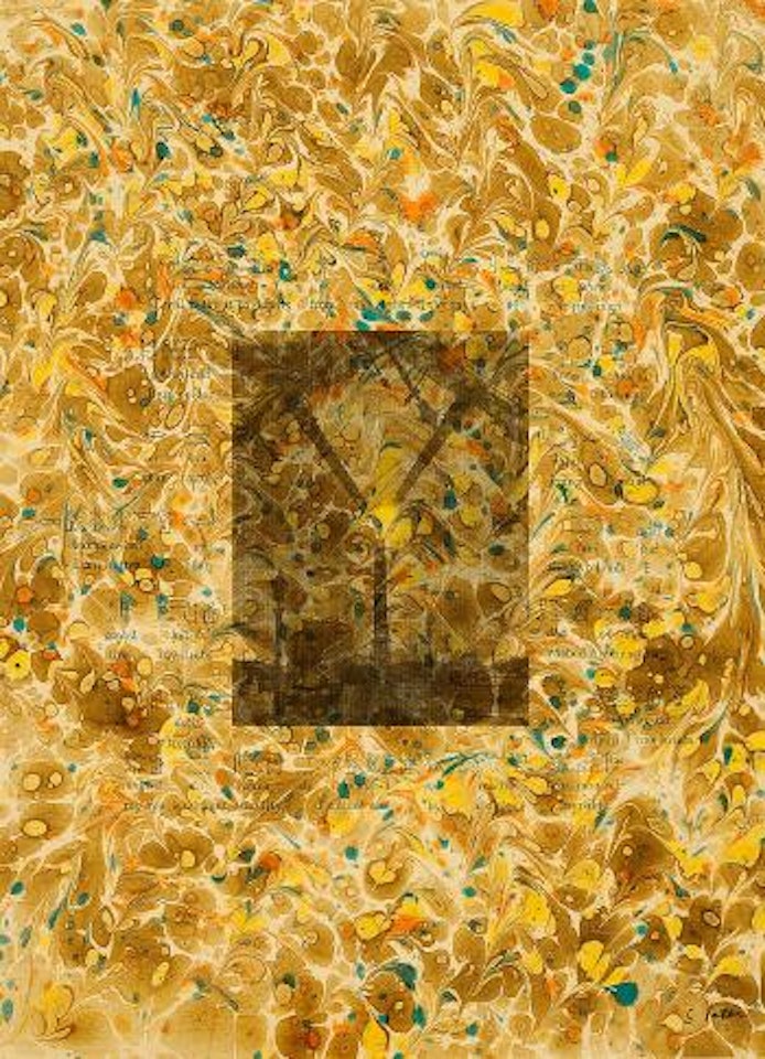 Obelisk (Hieroglyphen) by Sigmar Polke