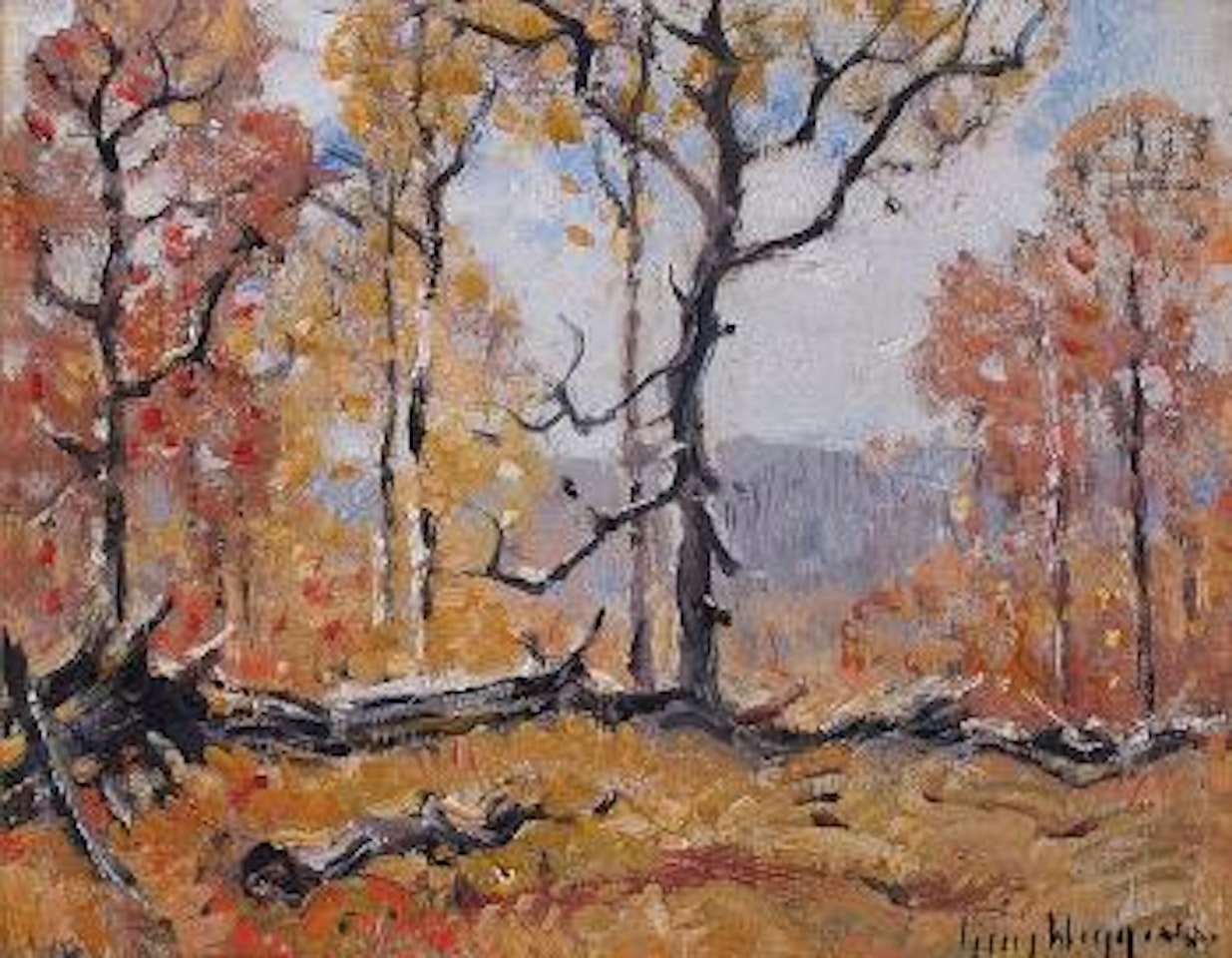 Autumn Days by Guy Carleton Wiggins
