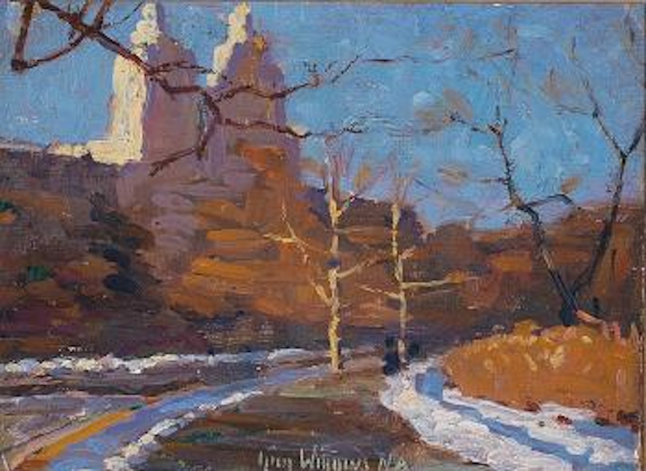 The Eldorado from Central Park by Guy Carleton Wiggins