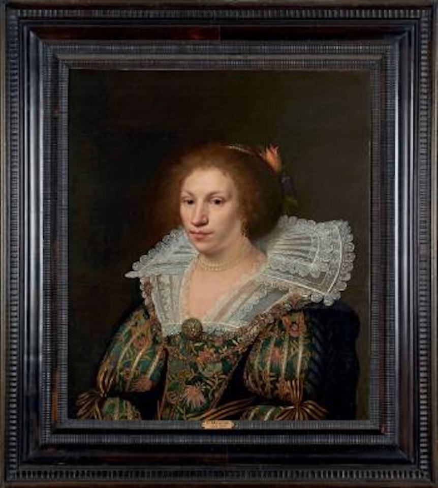 Portrait de femme by Paulus Moreelse