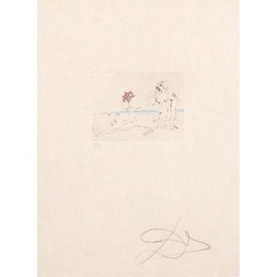 Petits nus d'Apollinaire (vignettes) by Salvador Dali