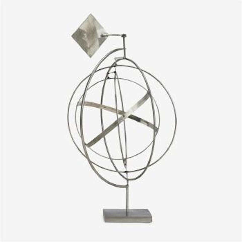 Space churn with cams variation I by George Rickey