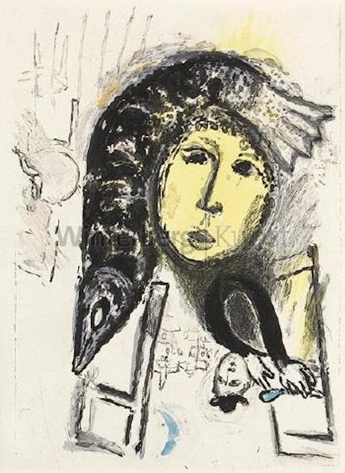 De mauvais Sujets, Pl. 3 by Marc Chagall