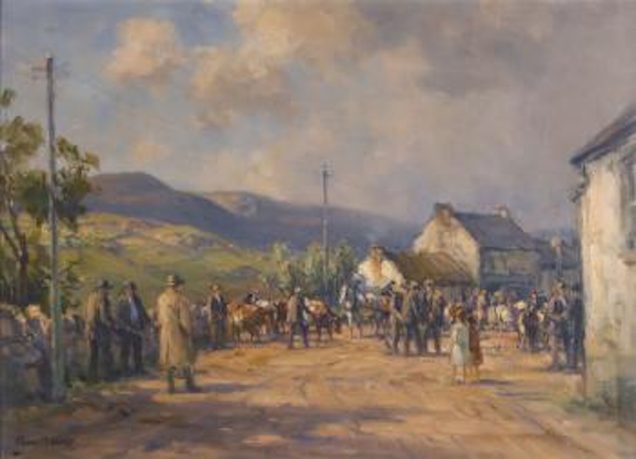 An Irish Fair by Frank Mckelvey