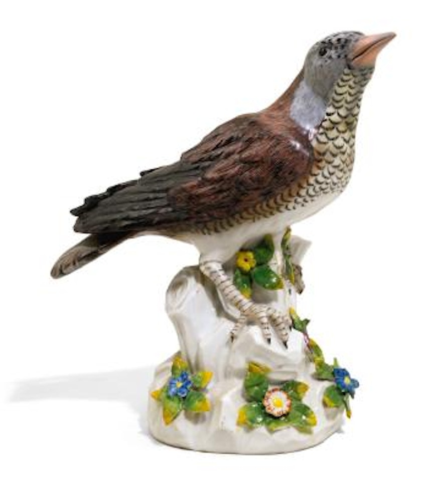 A model of a Thrush by Johann Joachim Kändler