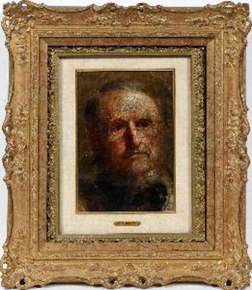 Portrait of a man by Gustave Courbet