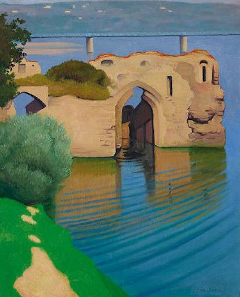 Une ruine sur la Loire by Félix Vallotton