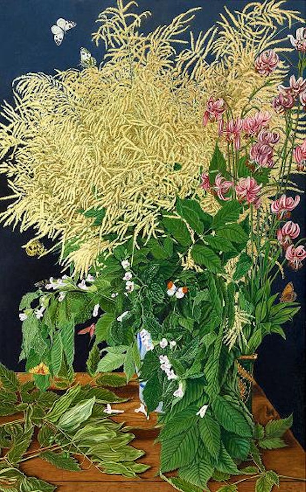 Spiräen und Türkenbund by Adolf Dietrich