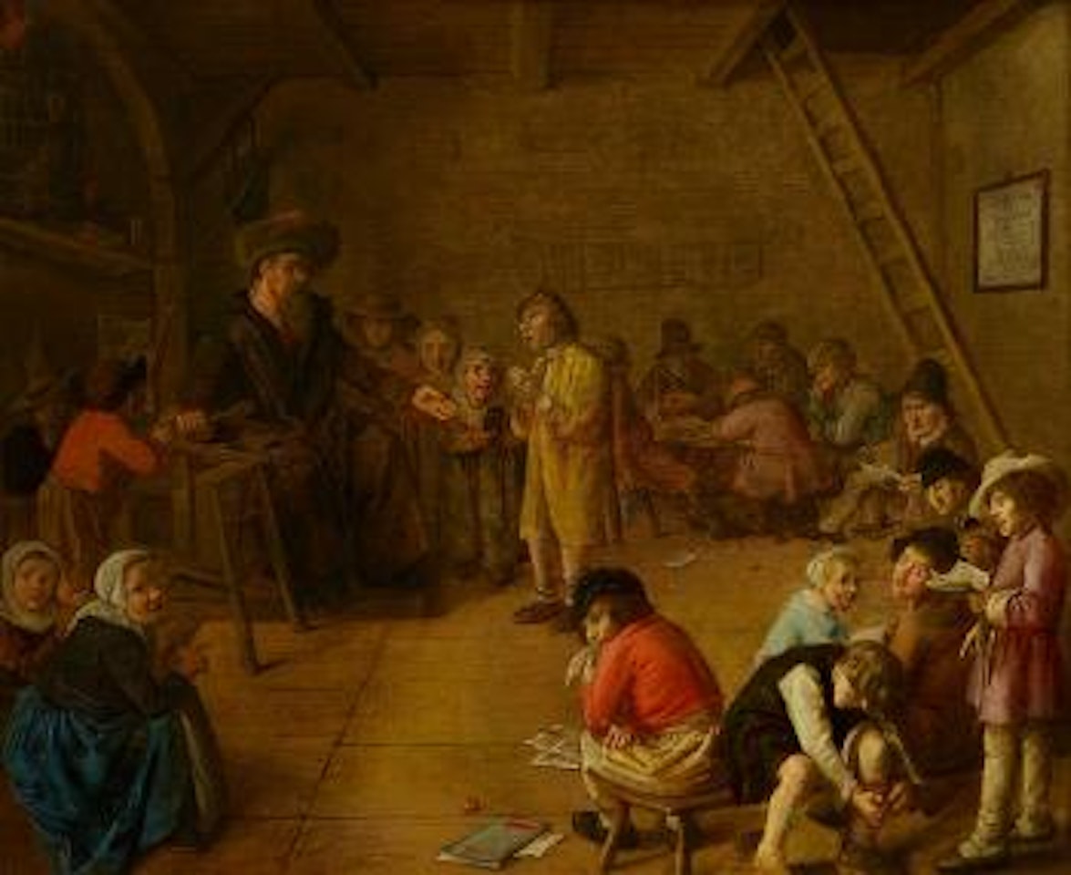 Die Schulstube by Jan Miense Molenaer
