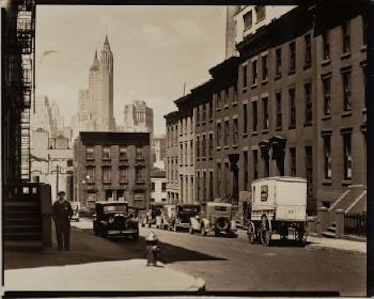Willow and Poplar Streets, Brooklyn, NY, May 14 by Berenice Abbott