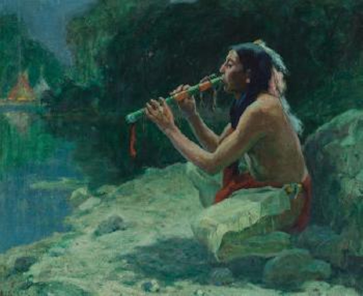 The Call of the Flute by E. Irving Couse
