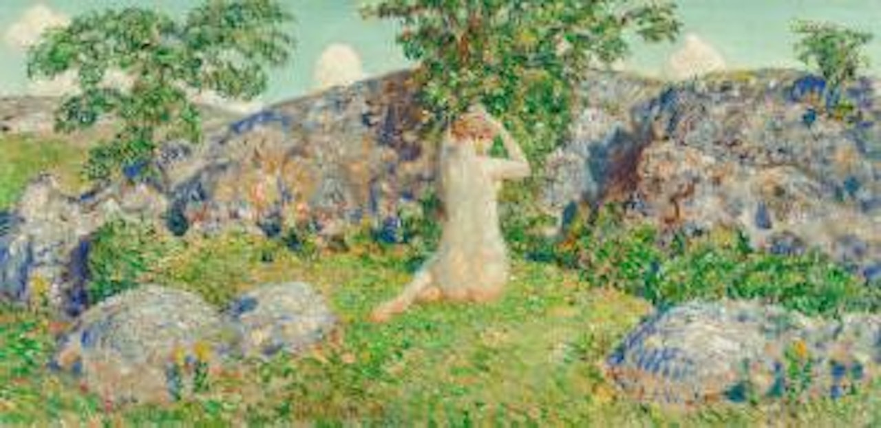 The Rocks of Cape Ann by Childe Hassam