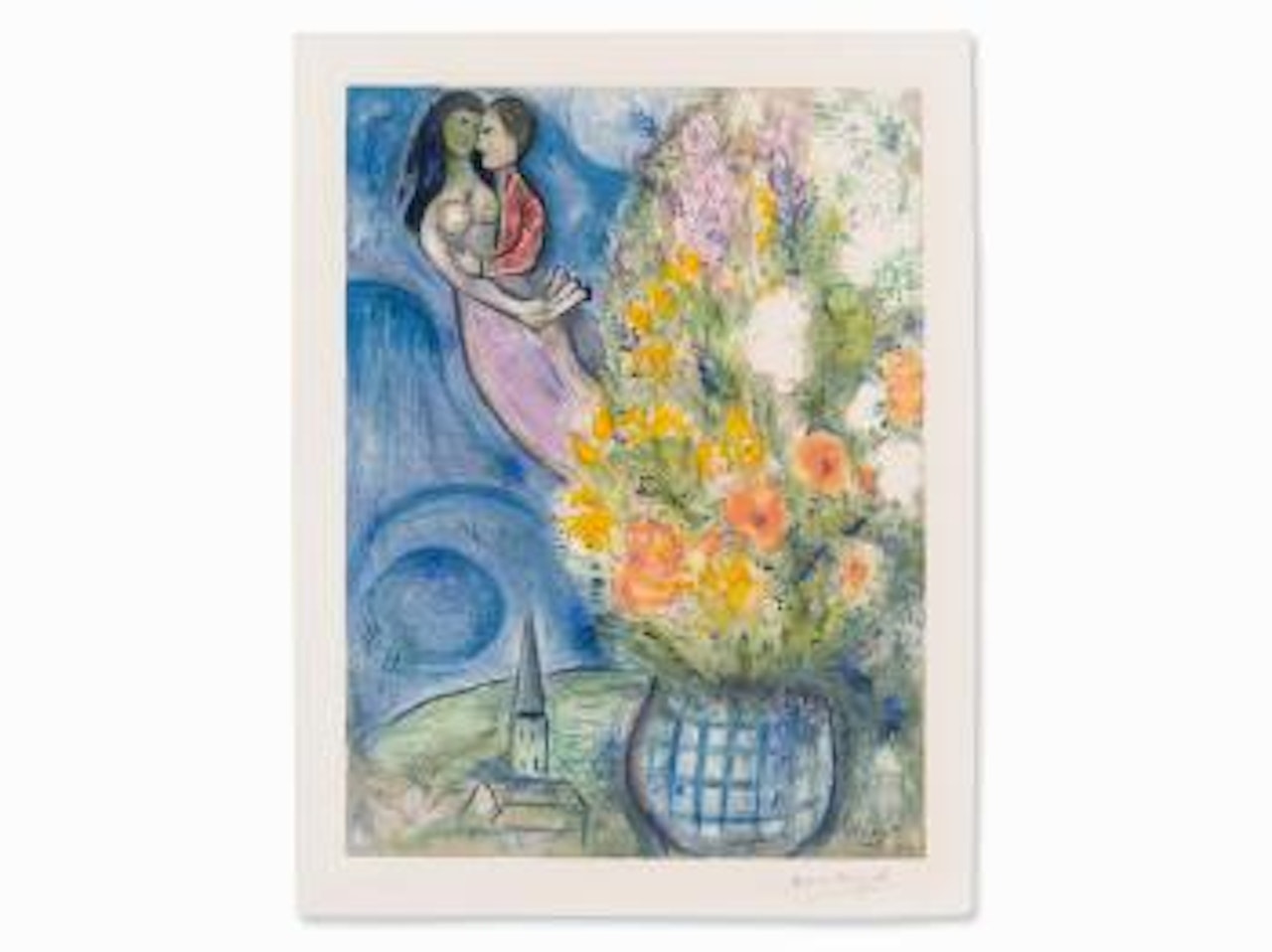 Les Coquelicots by Marc Chagall