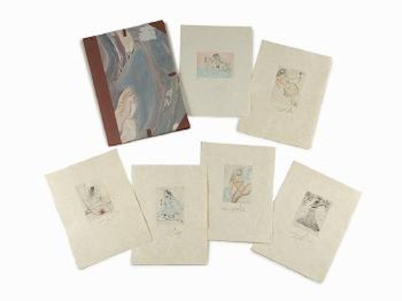 Petits Nus De Ronsard by Salvador Dali