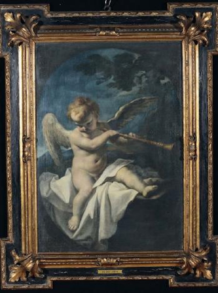 Cherubino musicante by BOLOGNESE SCHOOL