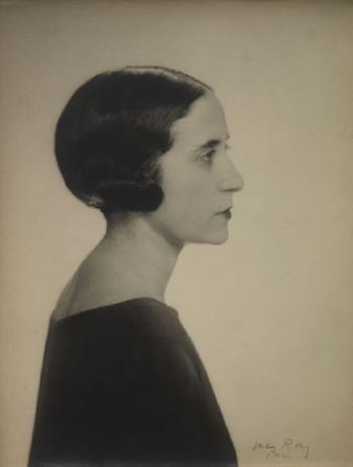 Portrait of Valentine Hugo, Paris by Man Ray