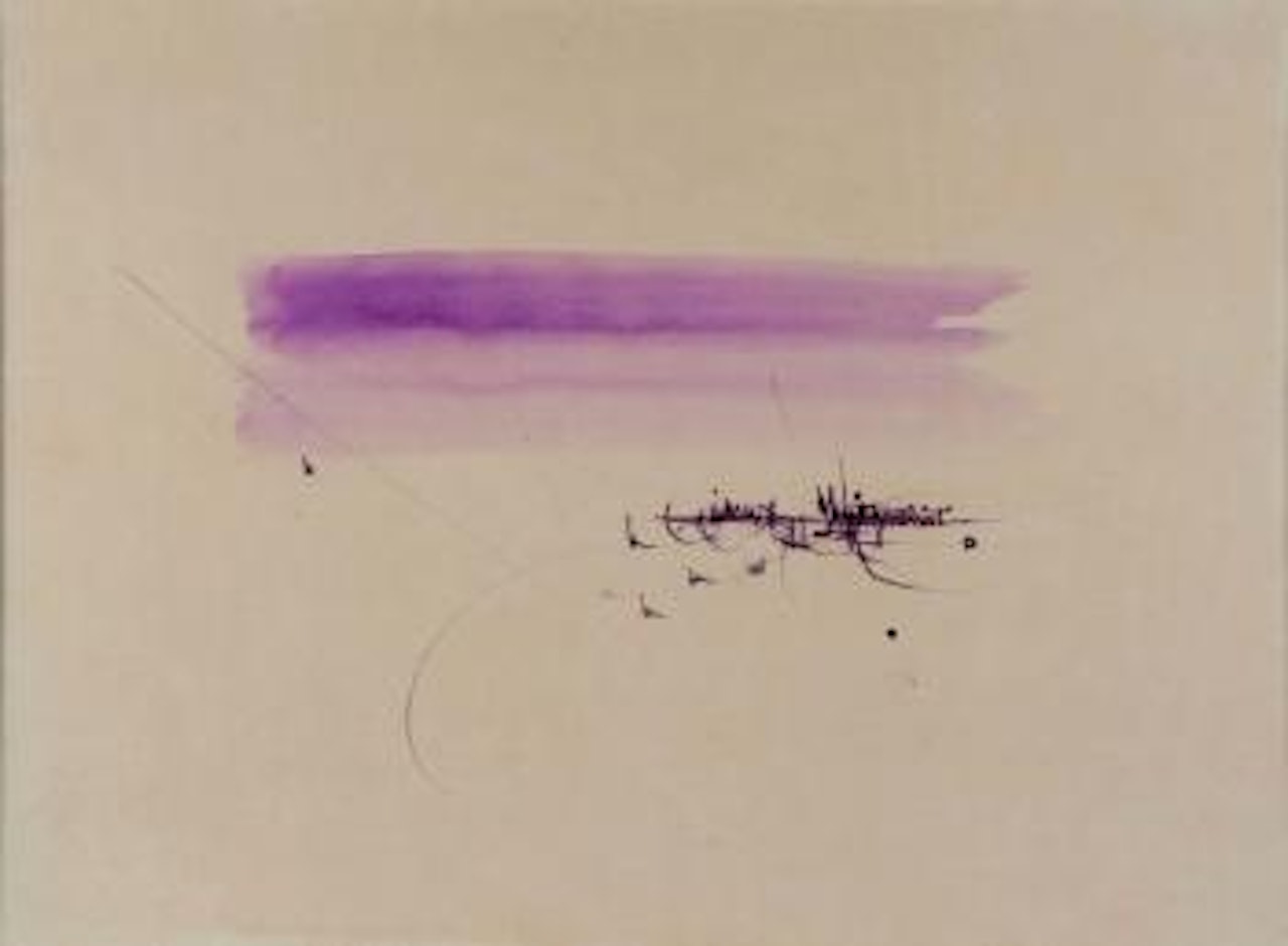 Composition by Georges Mathieu