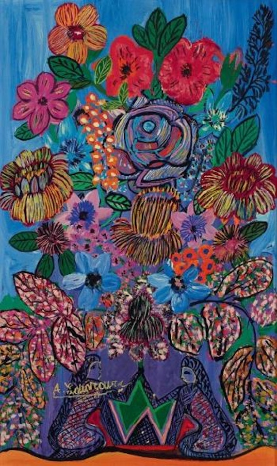 Vase de fleurs by Ahmed Louardiri