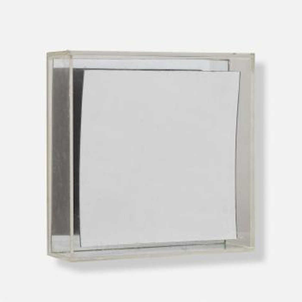 Ohne Titel (Hohlspiegelobjekt) by Adolf Luther