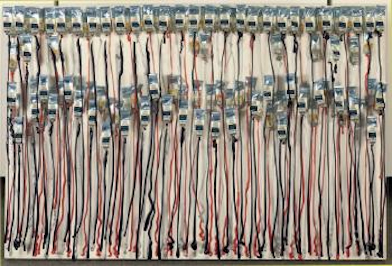 Superposition de tubes by Arman