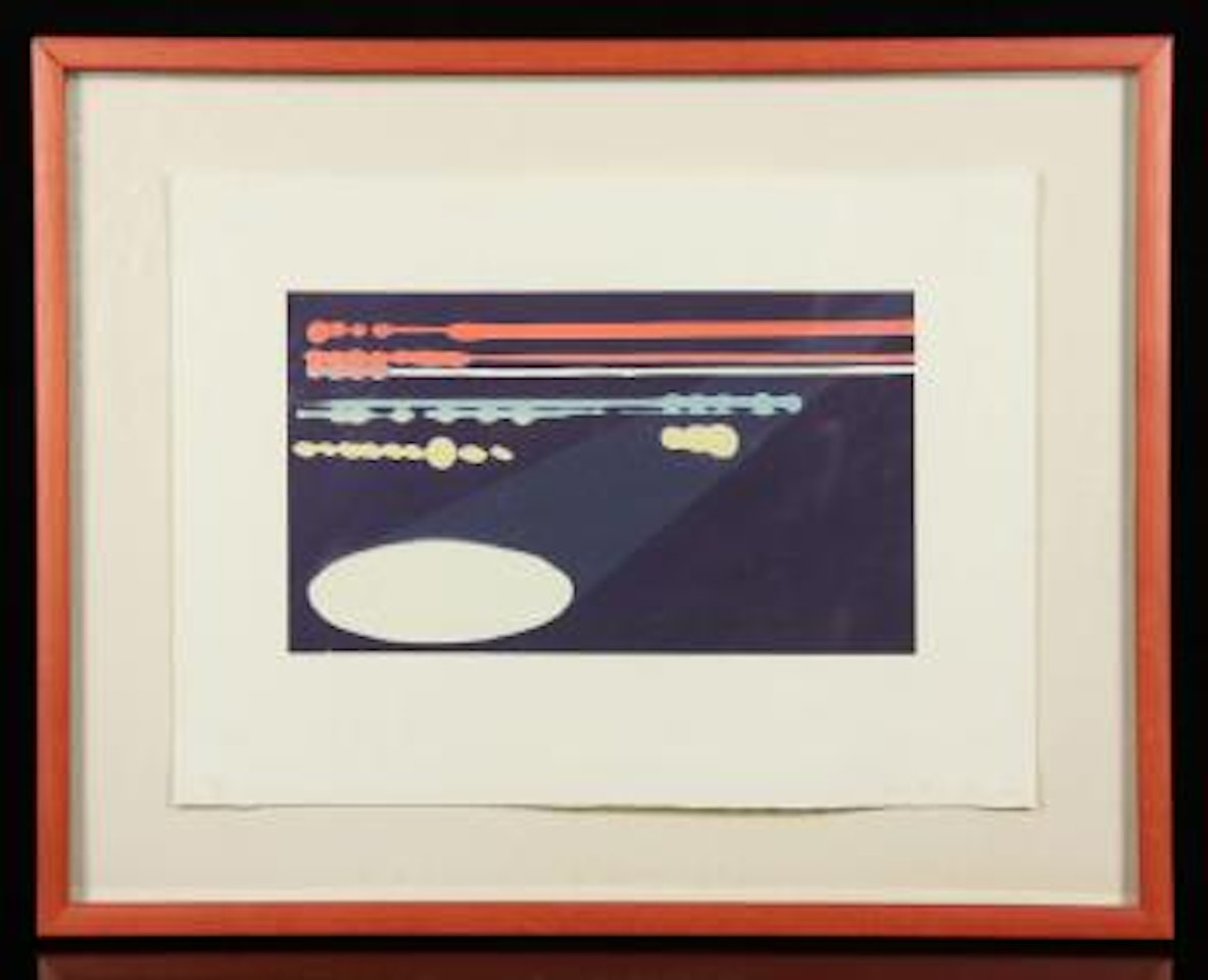 The stage by Ed Ruscha