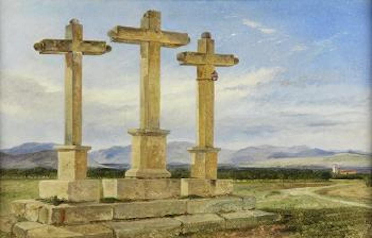 El Calvario de Churriana (Crosses at Churriana) by Richard Ansdell