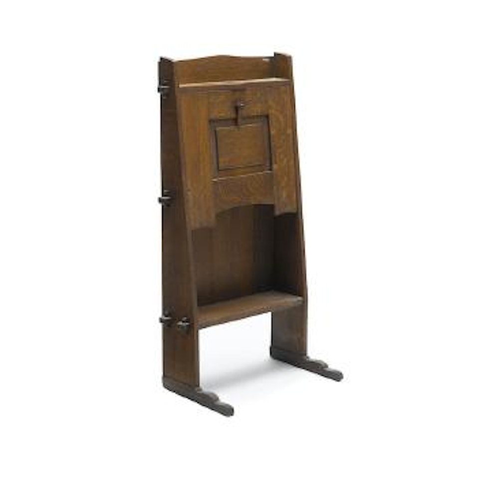 A chalet desk by Gustav Stickley