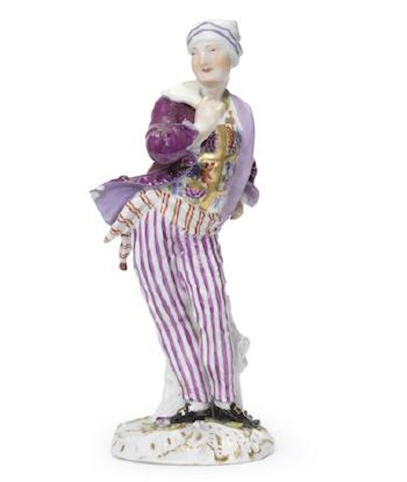 A large figure of a boatman by Peter Reinicke