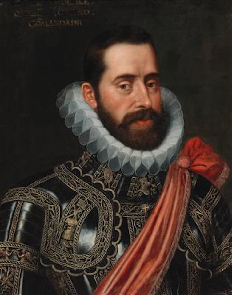 Portrait of Luis de Requesens y Zuniga (1527–1576) Grand Commander of Castile and Governor of Milan and the Spanish Netherlands by Spanish School