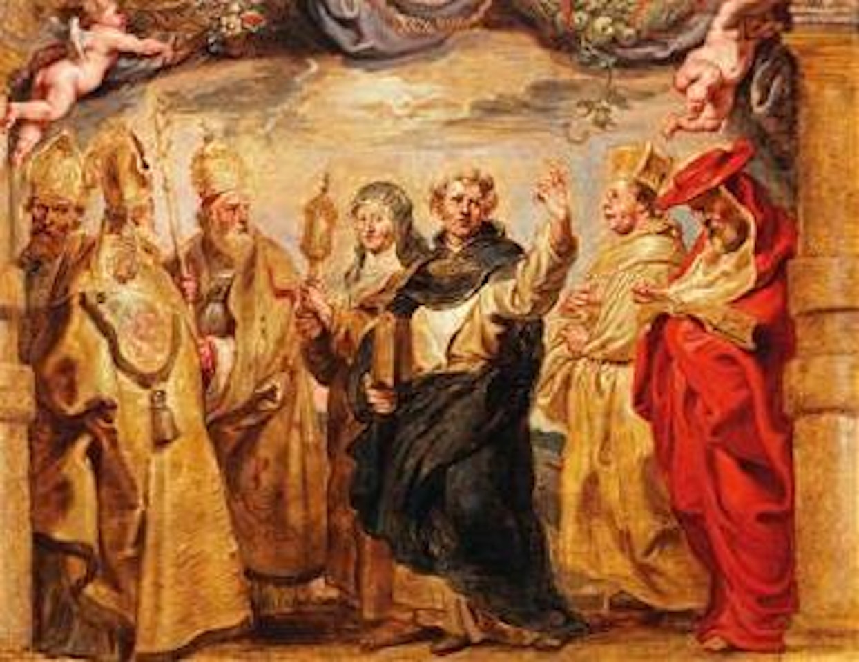 The Defenders of the Eucharist by Peter Paul Rubens