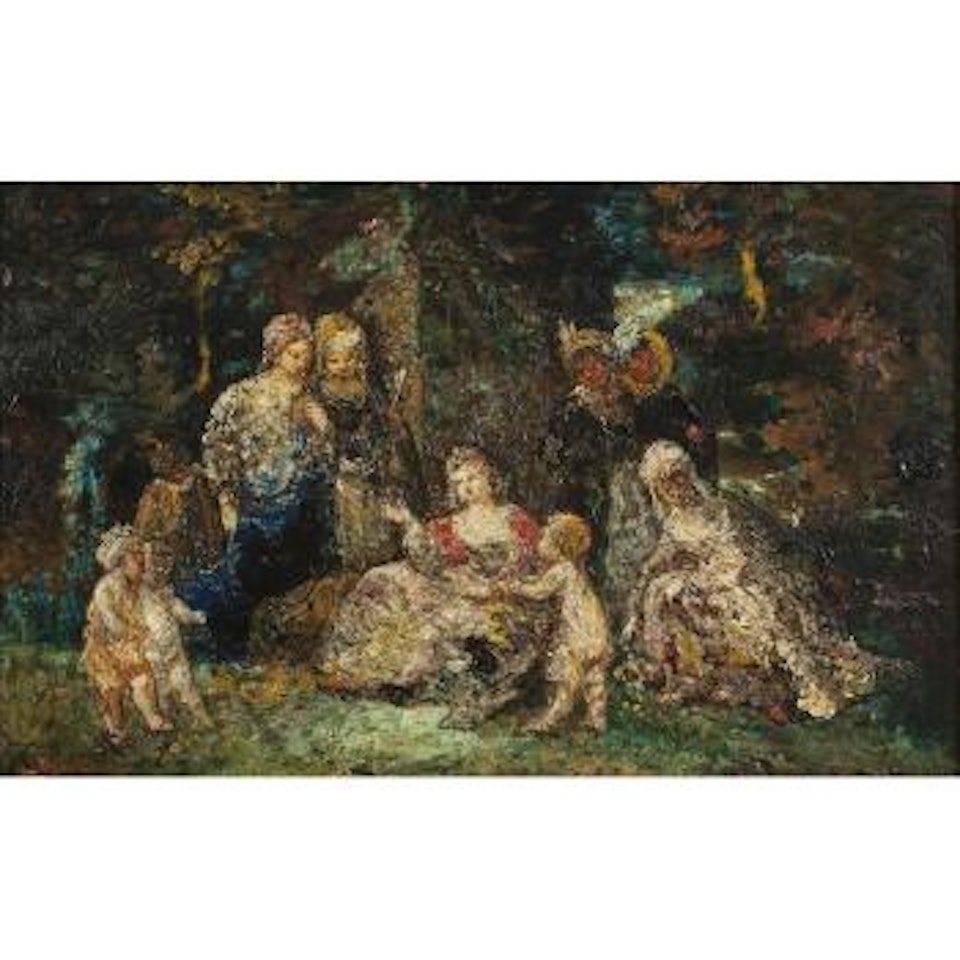Storytelling by Adolphe Monticelli