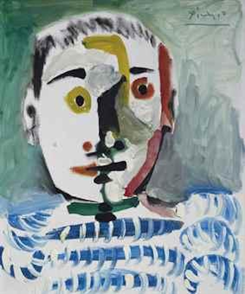 Buste d'homme by Pablo Picasso