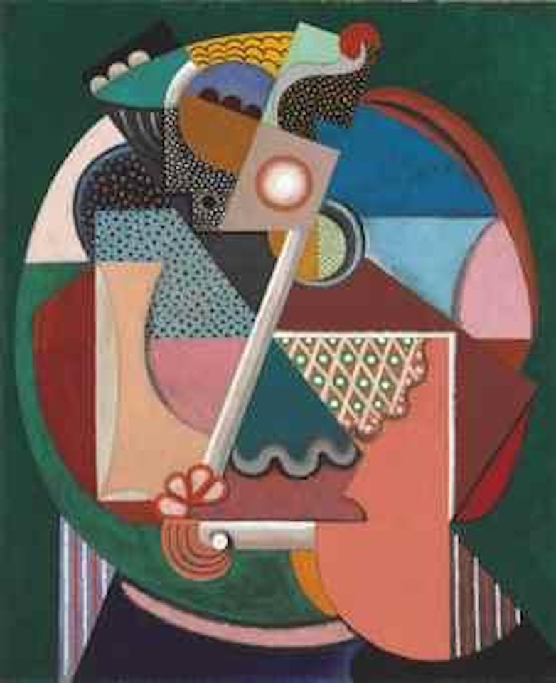 Composition, danseuse by Auguste Herbin