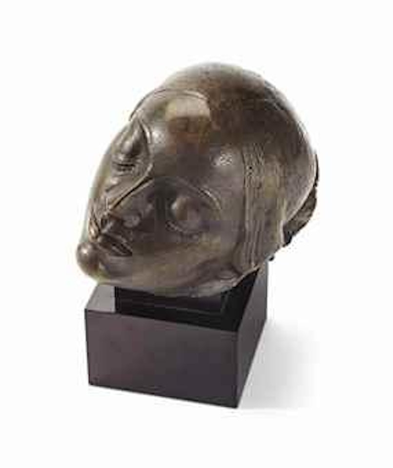 Tête penchée de femme by Pablo Gargallo