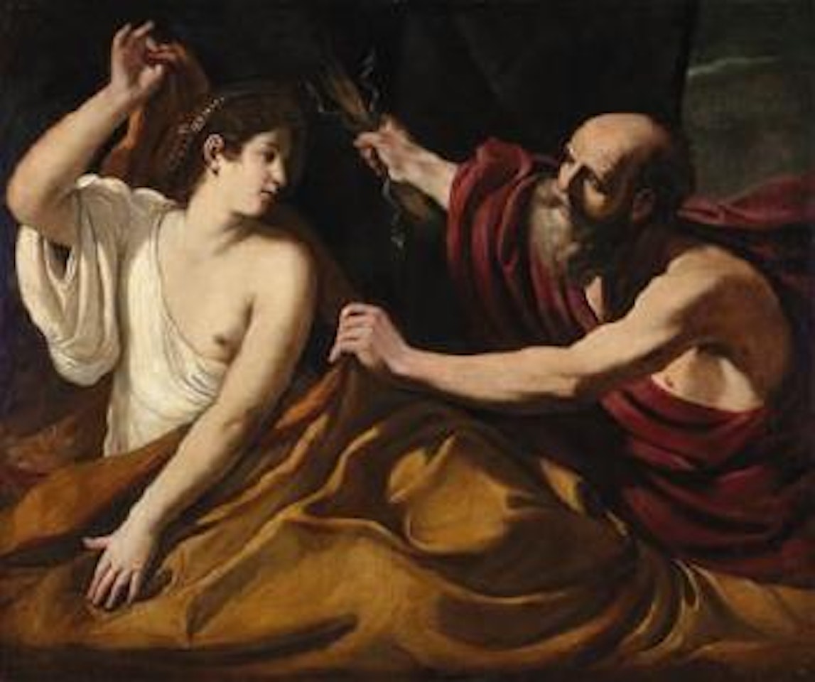 Jupiter and Semele by Guercino