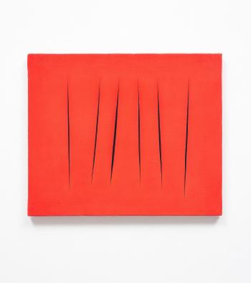 Concetto Spaziale, Attese by Lucio Fontana