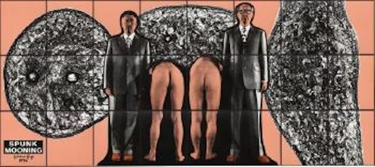 Spunk Mooning by Gilbert & George