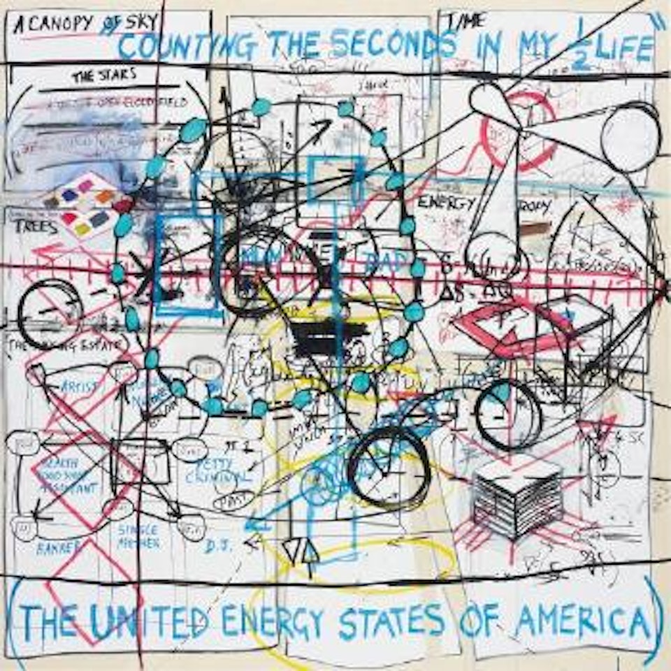 Lecture Painting by Keith Tyson
