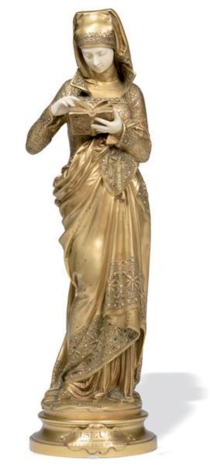 La liseuse by Albert-Ernest Carrier-Belleuse