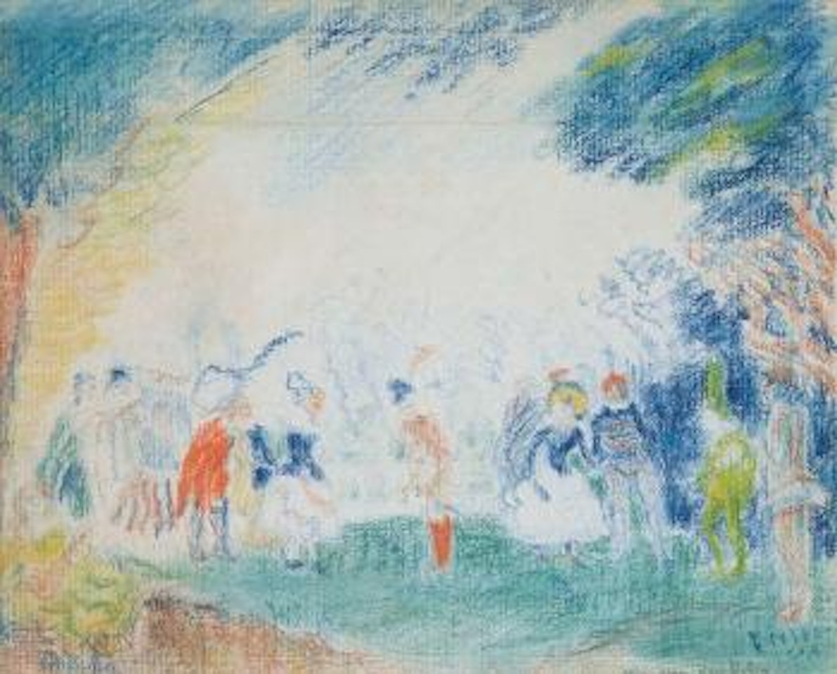 Jardin d'amour by James Ensor