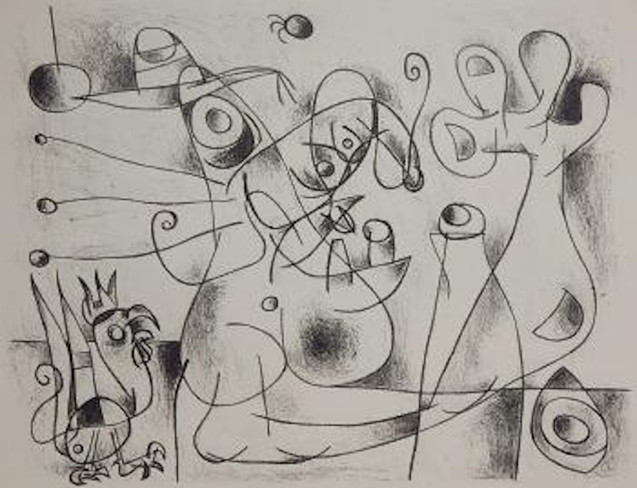 Ubu Roi (Mourlot 392) by Joan Miró