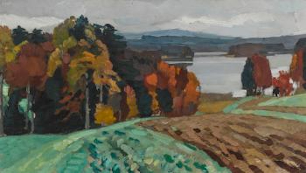 Langbürgner See by Leo Putz