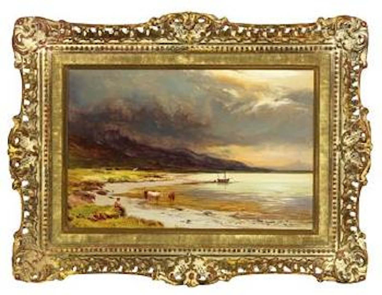 View of the Isle of Skye by Sidney Richard Percy