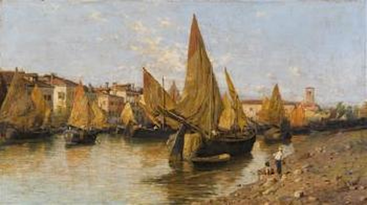Chioggia by Guglielmo Ciardi