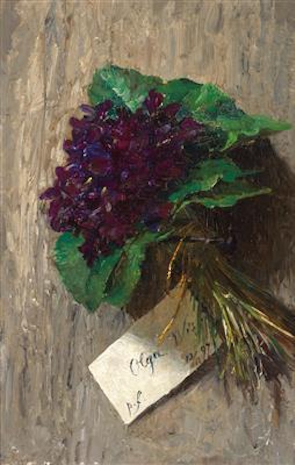 Violets by Olga Wisinger-Florian
