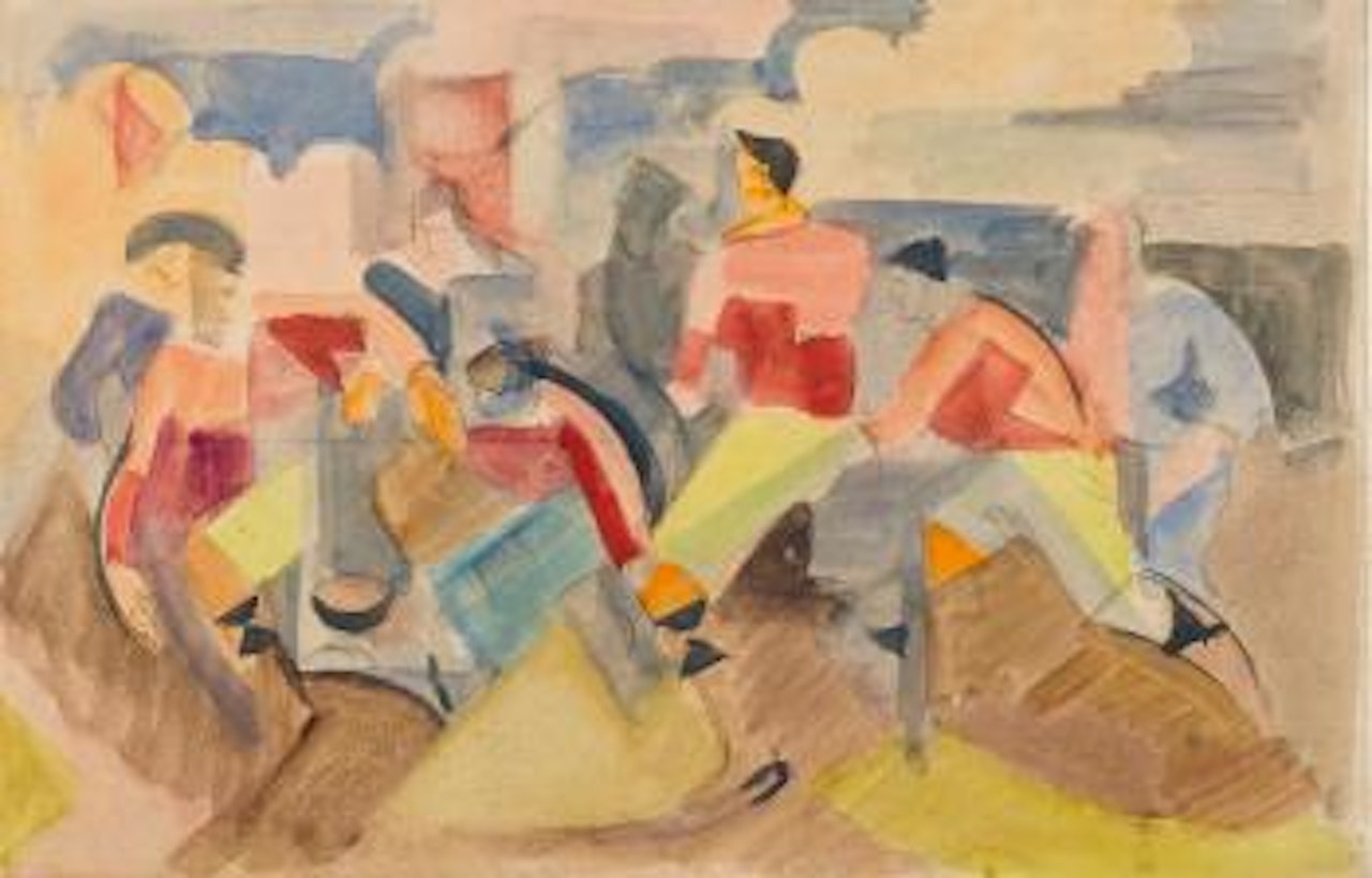 Les Joueurs by André Lhote
