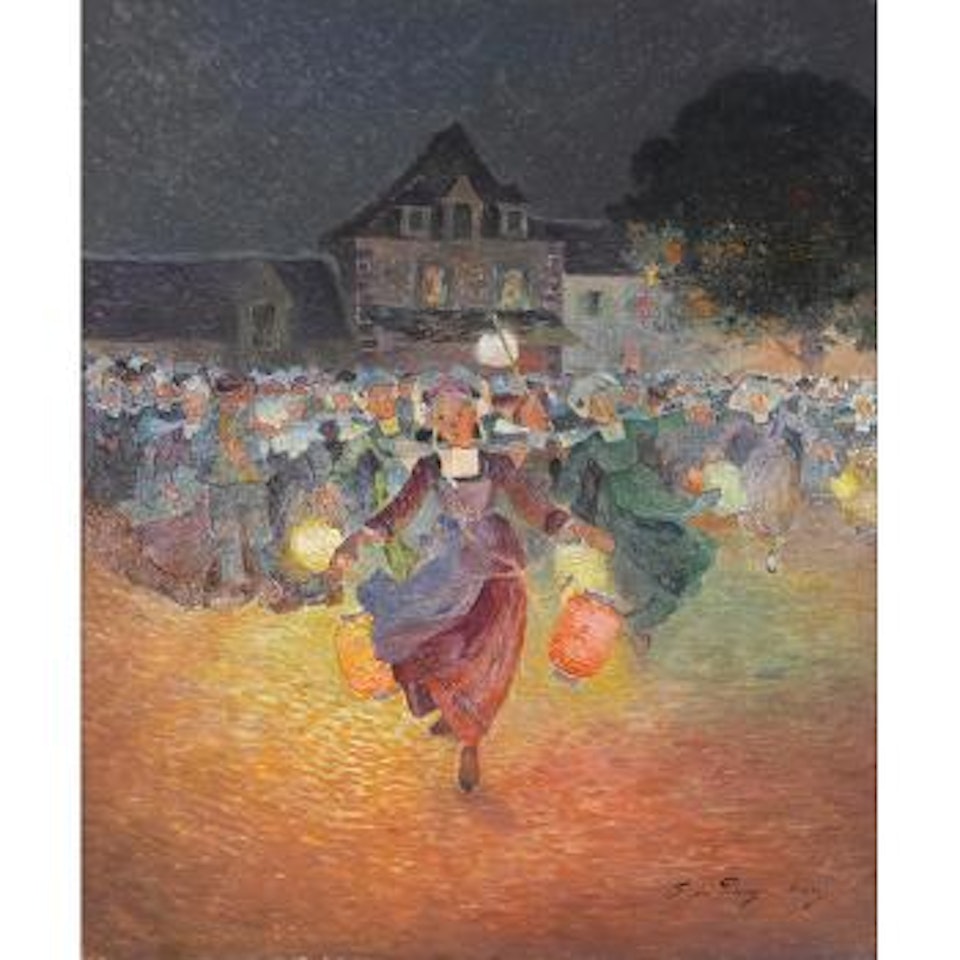 Bretonnes aux Lampions by Ferdinand du Puigaudeau