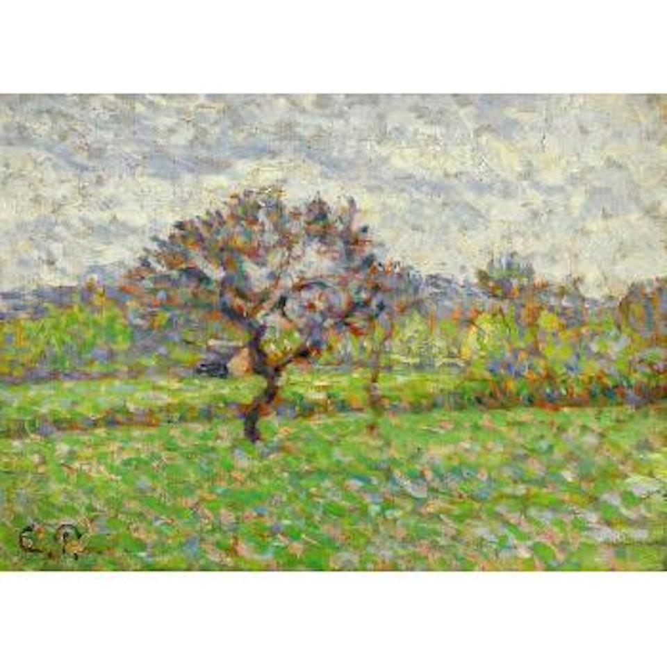 Le pommier à Eragny by Camille Pissarro