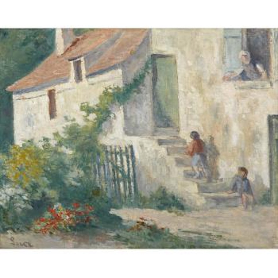 Rolleboise, la maison by Maximilien Luce